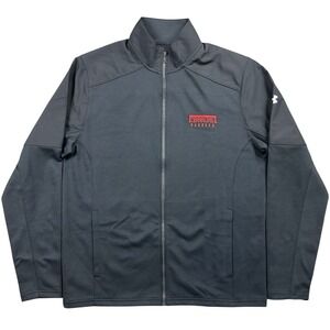 Under Armour Wisconsin Badgers Jacket Mens Medium Summit Collegiate Full-Zip NEW